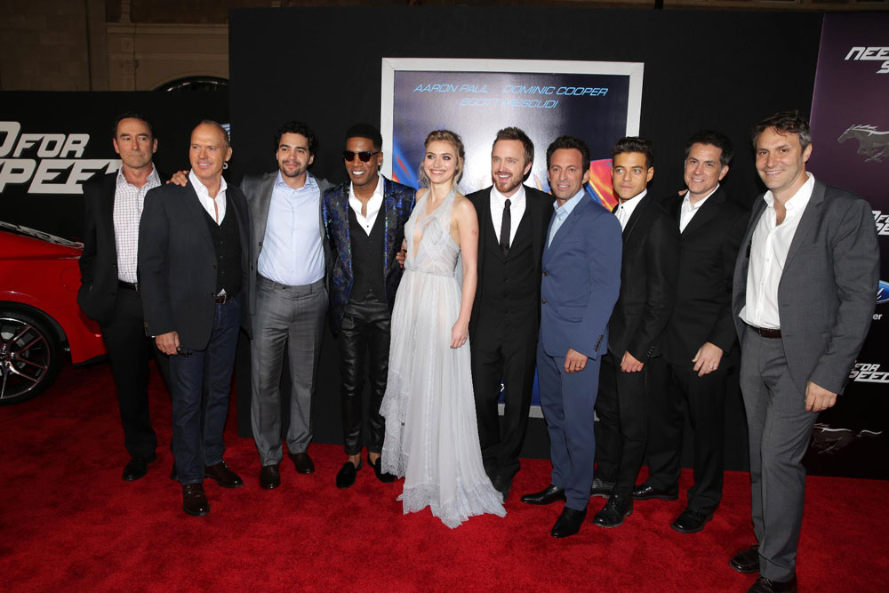 US Premiere of DreamWorks Pictures "Need for Speed"