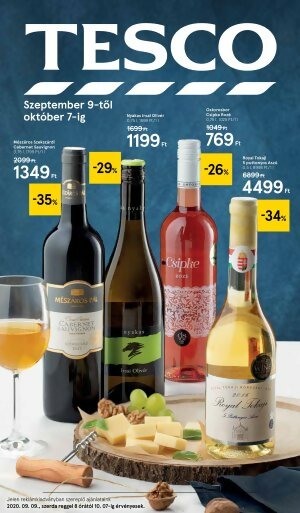 Tesco Tökéletes borok minden alkalomra