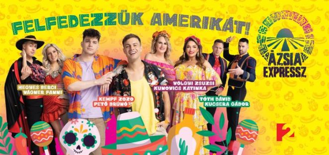 Ázsia Expressz Felfedezzük Amerikát! 2023