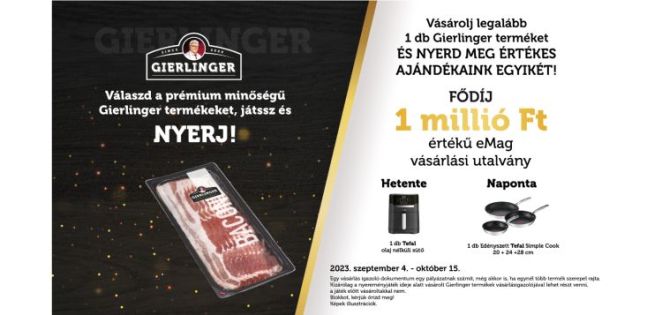 Gierlinger nyereményjáték 2023