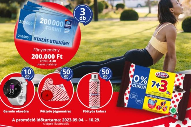 ALDI – Pöttyös nyereményjáték 2023 Nyerjen a Pöttyössel A játék október 29-ig tart