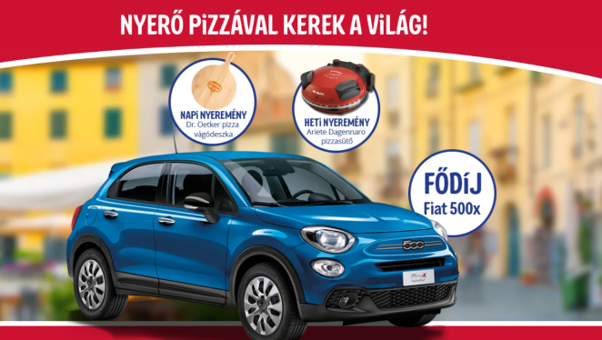 Dr. Oetker pizza nyereményjáték 2023