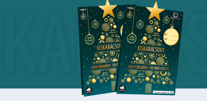 Kiskarácsony sorsjegy 2023 – ár, infok, nyeremény