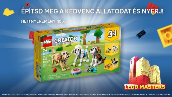 LEGO® Masters nyereményjáték 2. hét