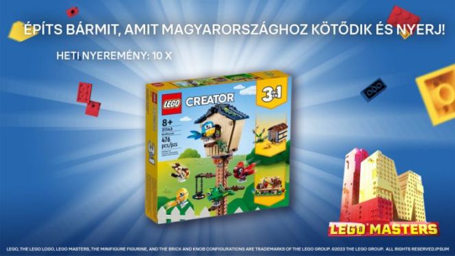 LEGO® Masters nyereményjáték 5. hét