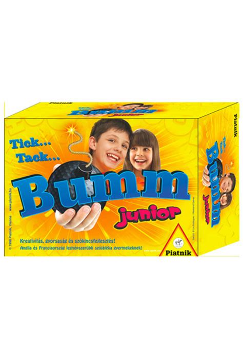 Piatnik - Tick Tack BUMM junior - társasjáték - Palincs Játék