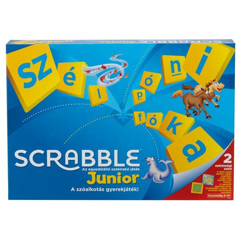 Mattel Junior Scrabble társasjáték - Auchan Online
