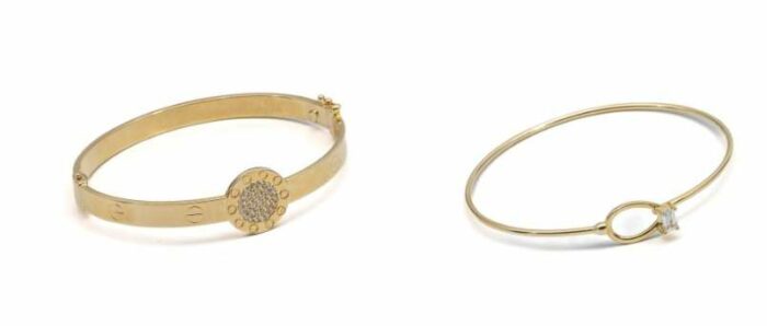 Egy női arany karperec a tökéletes kiegészítő, amely eleganciát és stílust kölcsönöz minden megjelenésnek.