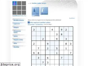 Top 33 Similar websites like sudokuonline.hu and alternatives