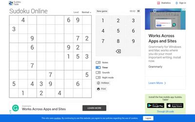Recenze SudokuTable.com a podobné weby a aplikace