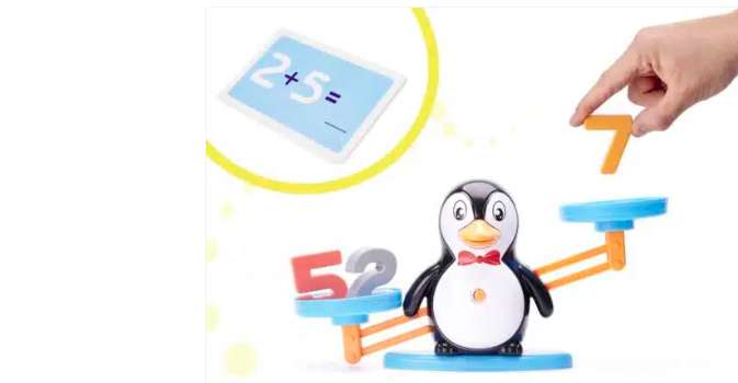 Pingvines számoló játék és mérleg gyerekeknek – jatekszallito.hu